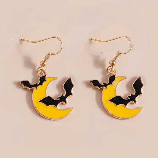 Halloween Themed Drop Earrings - Bargain Boutique 