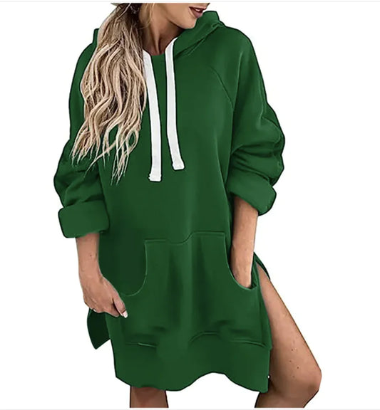 Women's Loose-Fit Drawstring Sweater - Bargain Boutique 