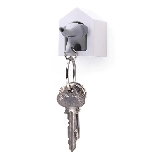 Whistle Key Ring and Key Holder Elephant Grey Keys Organizer Hanger for Home - Bargain Boutique 